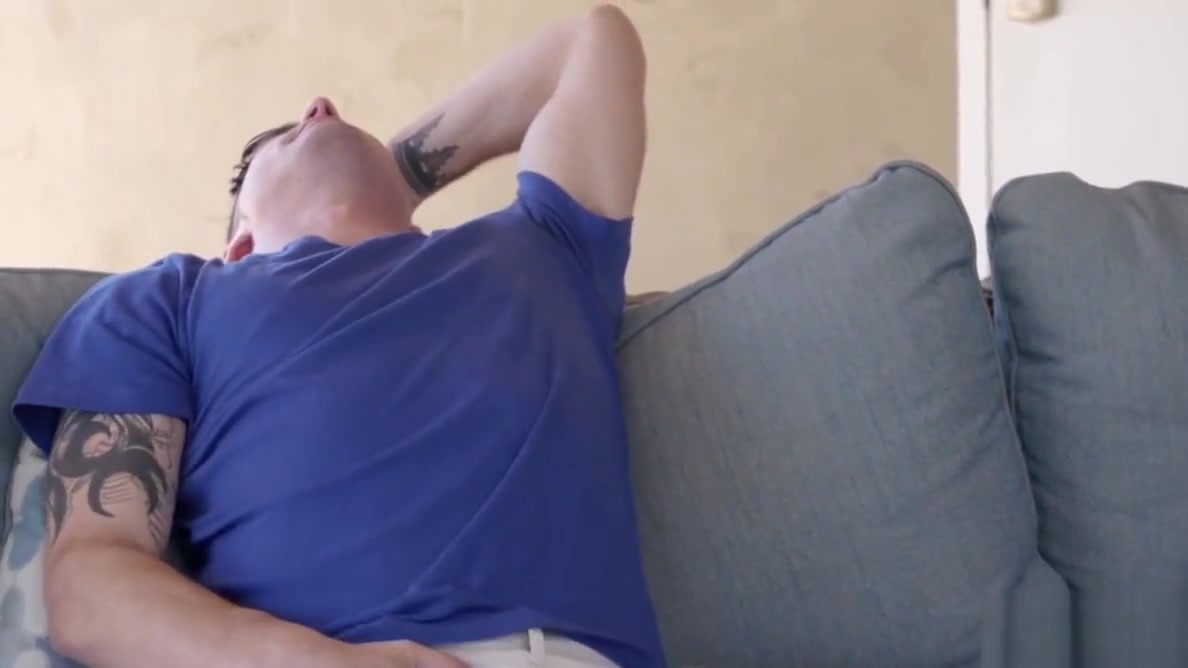 Next Door Neighbor Boy James Sinner Solos His Fat White Cock