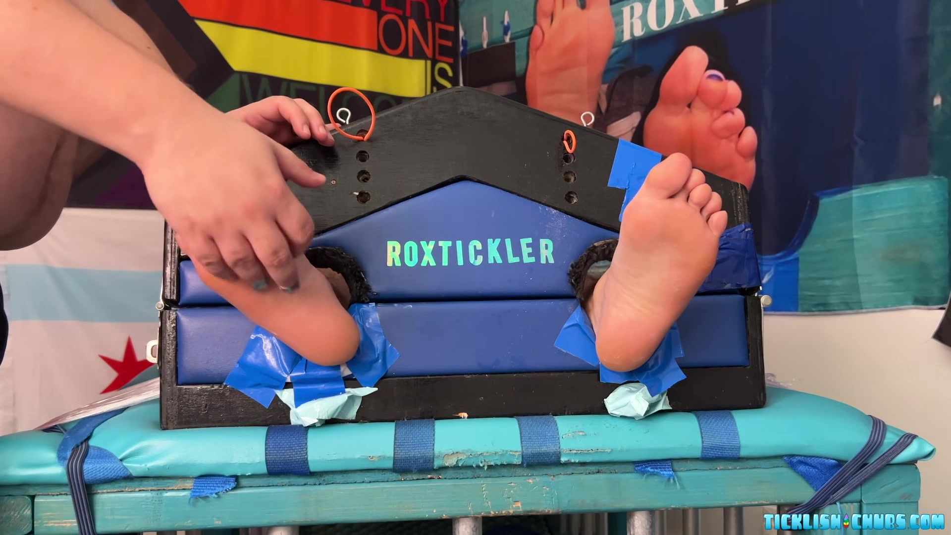 Visiting Trans Tickle Fan Evan - Evan Jons & Matt