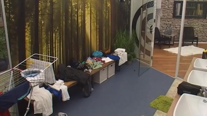 Big Step brother Shower Reality TV