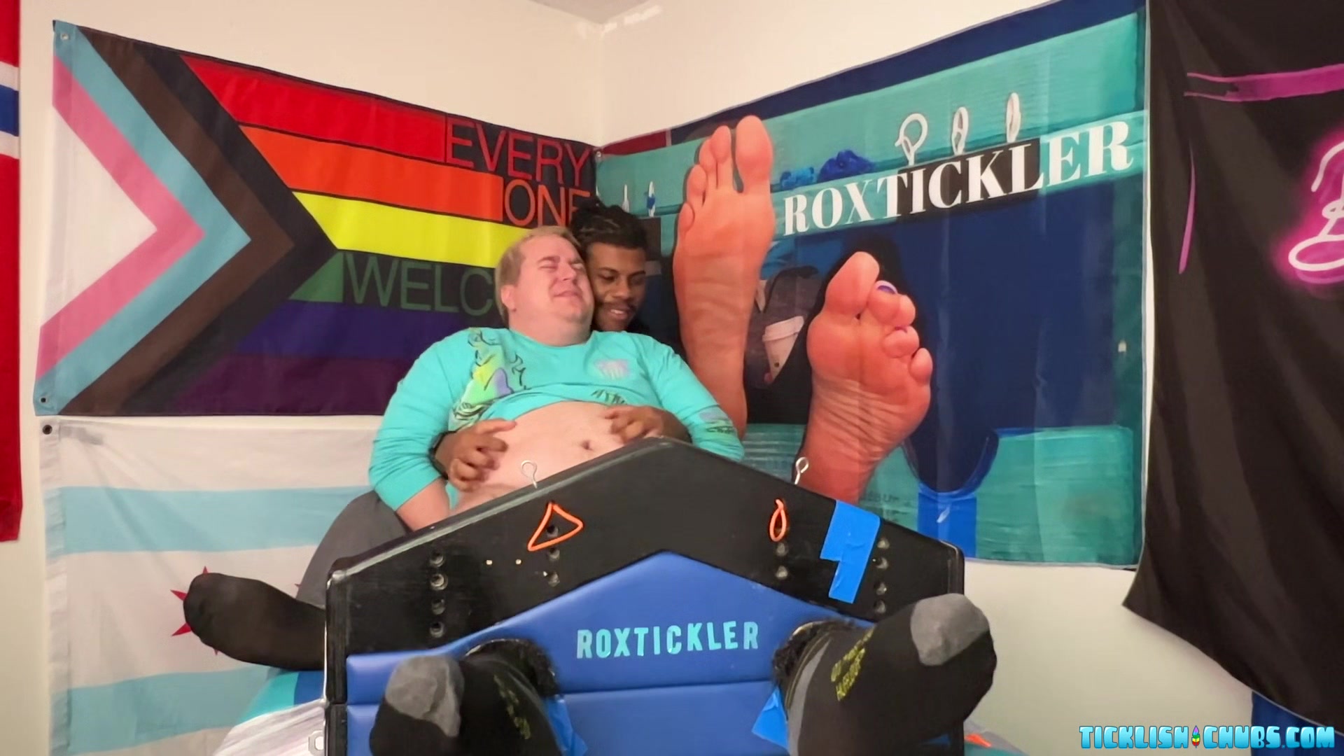 Matt Endures An Exhausting Tickle - J & Matt