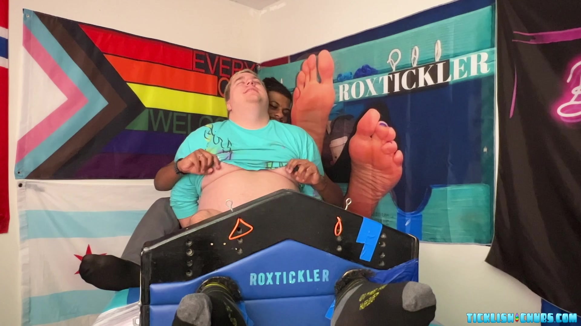 Matt Endures An Exhausting Tickle - J & Matt