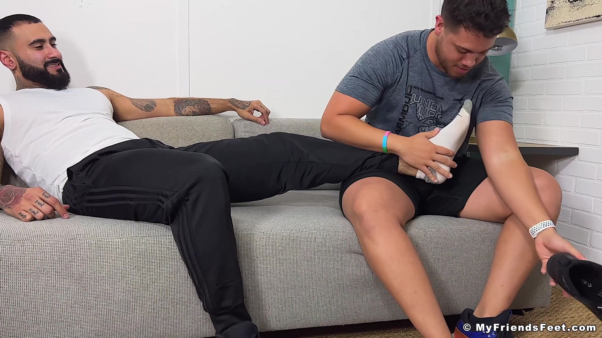 Rikk Fucks Dan's Feet - Rikk & Dan