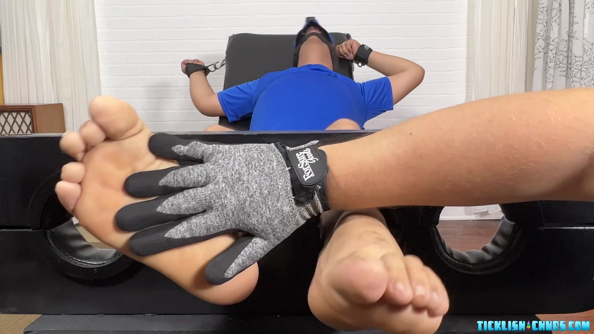 Chubby Pup Carlos Gets Tickled! - Pup Carlos & Matt