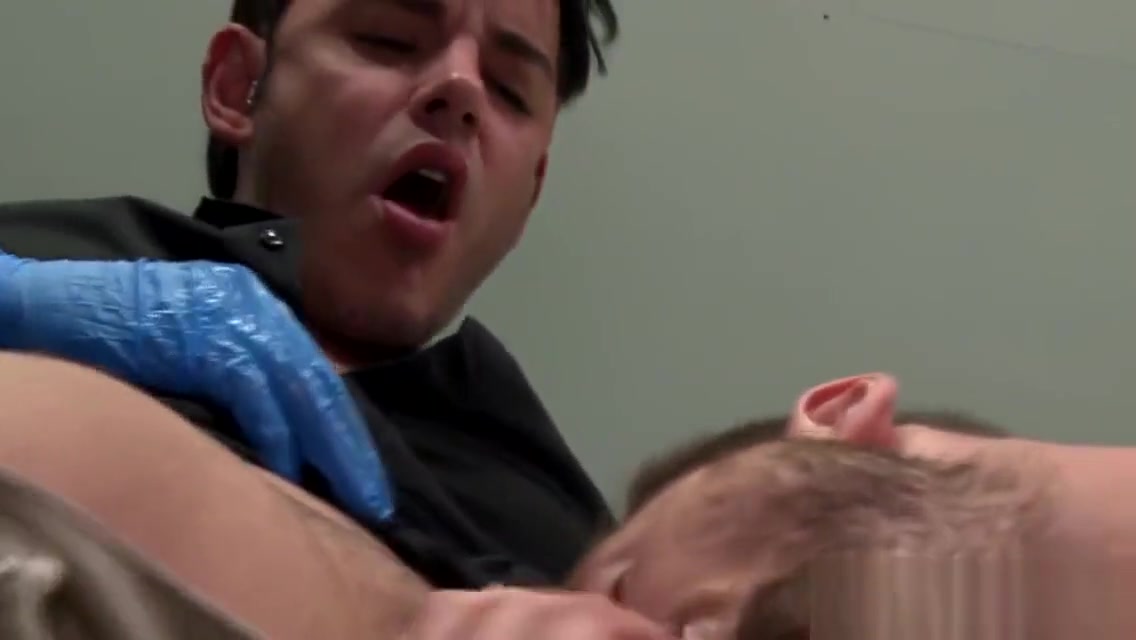 Doctor fingers gay ass