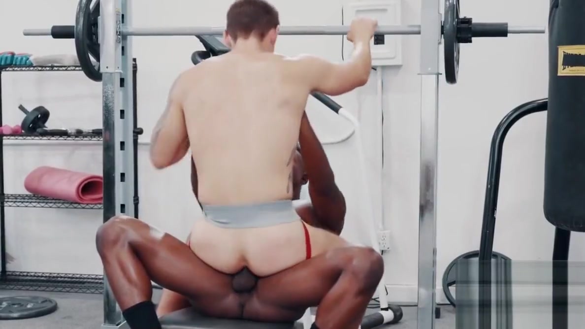 NOIR MALE Alone 2Gether in Gym? Eat Fuck that HOT ASS
