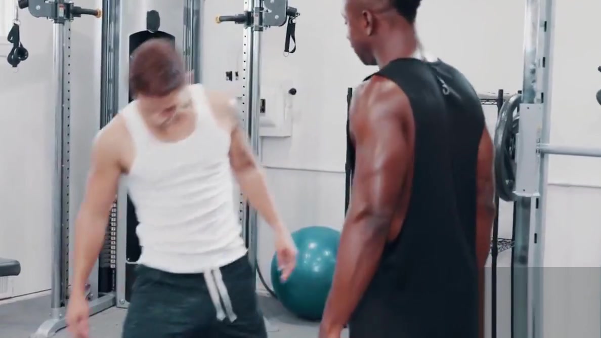 NOIR MALE Alone 2Gether in Gym? Eat Fuck that HOT ASS