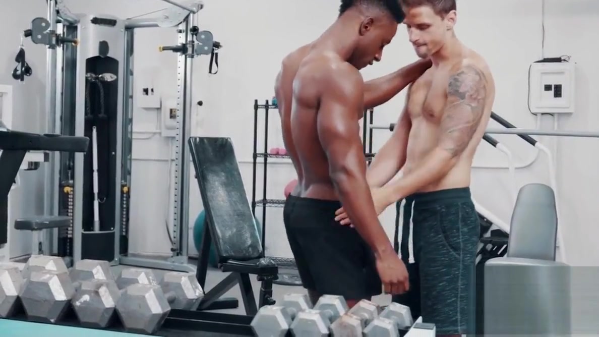 NOIR MALE Alone 2Gether in Gym? Eat Fuck that HOT ASS