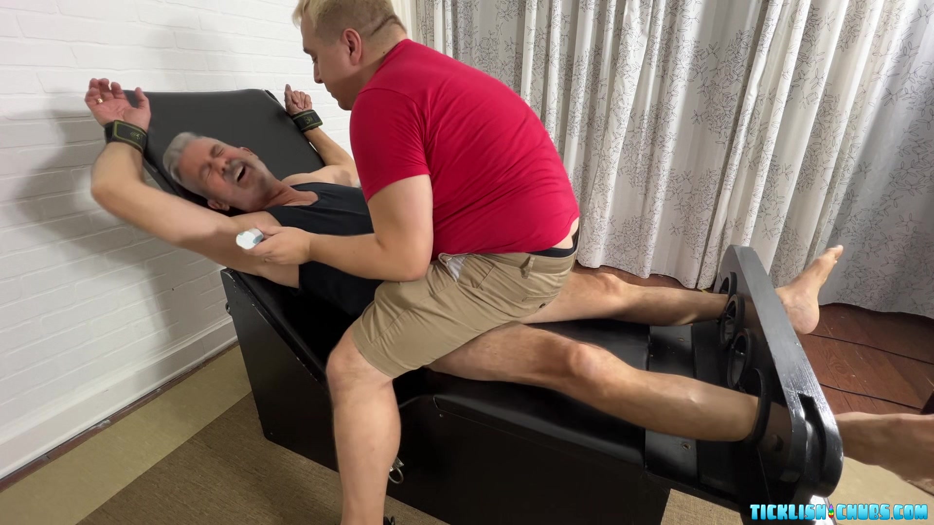 Mature Step daddy Brian Tickled! - Brian Fisher & Matt
