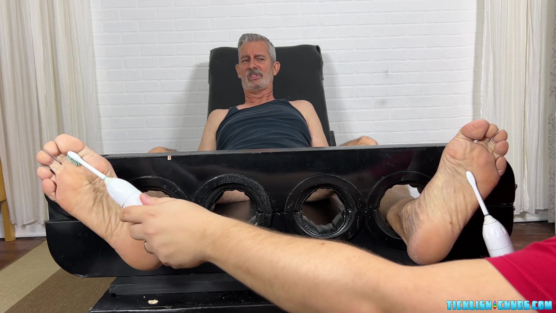Mature Step daddy Brian Tickled! - Brian Fisher & Matt