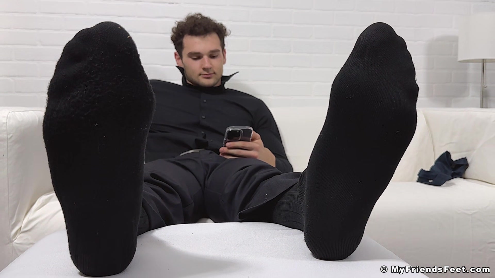 Spy on Zak's Size 14 Feet and Socks - Zak