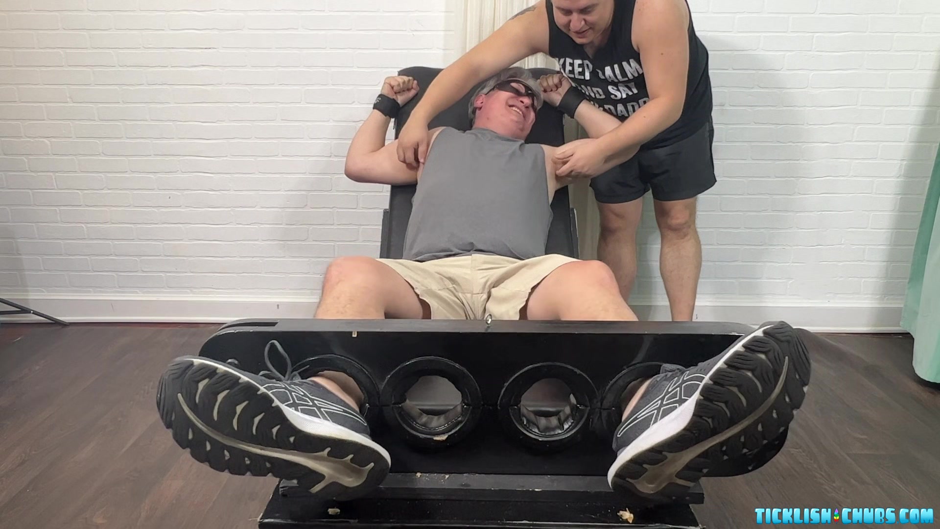 Infamous Achilles Gets Tickled! - Achilles & Matt