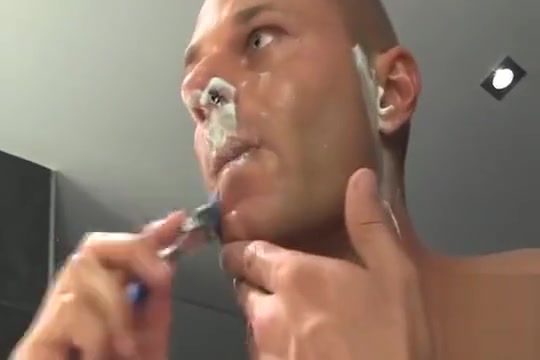 Jason showers and jerks off
