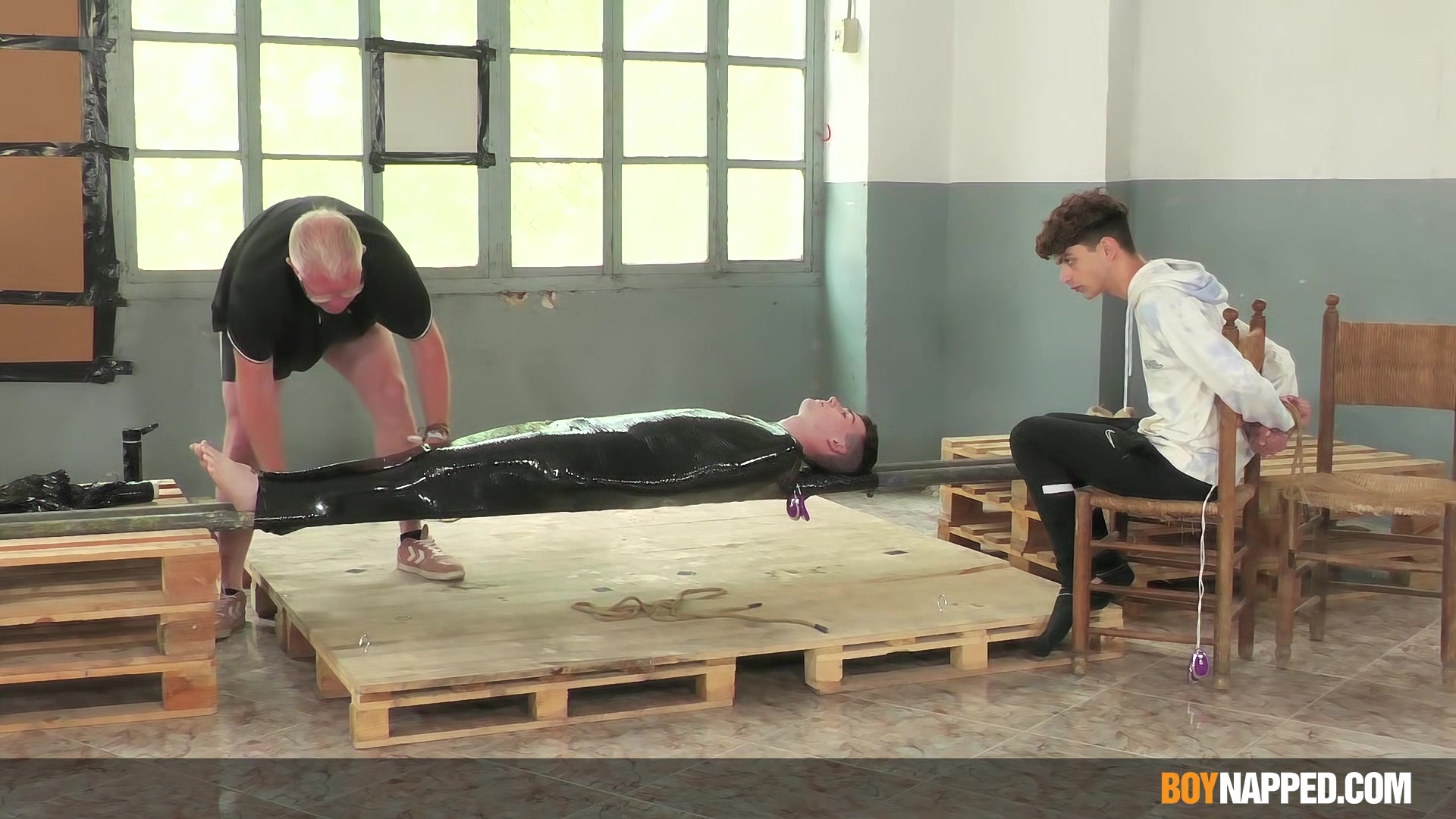 Using 2 New Twink Boys - 3 - Myott Hunter, Zayne Bright & Sebastian Kane