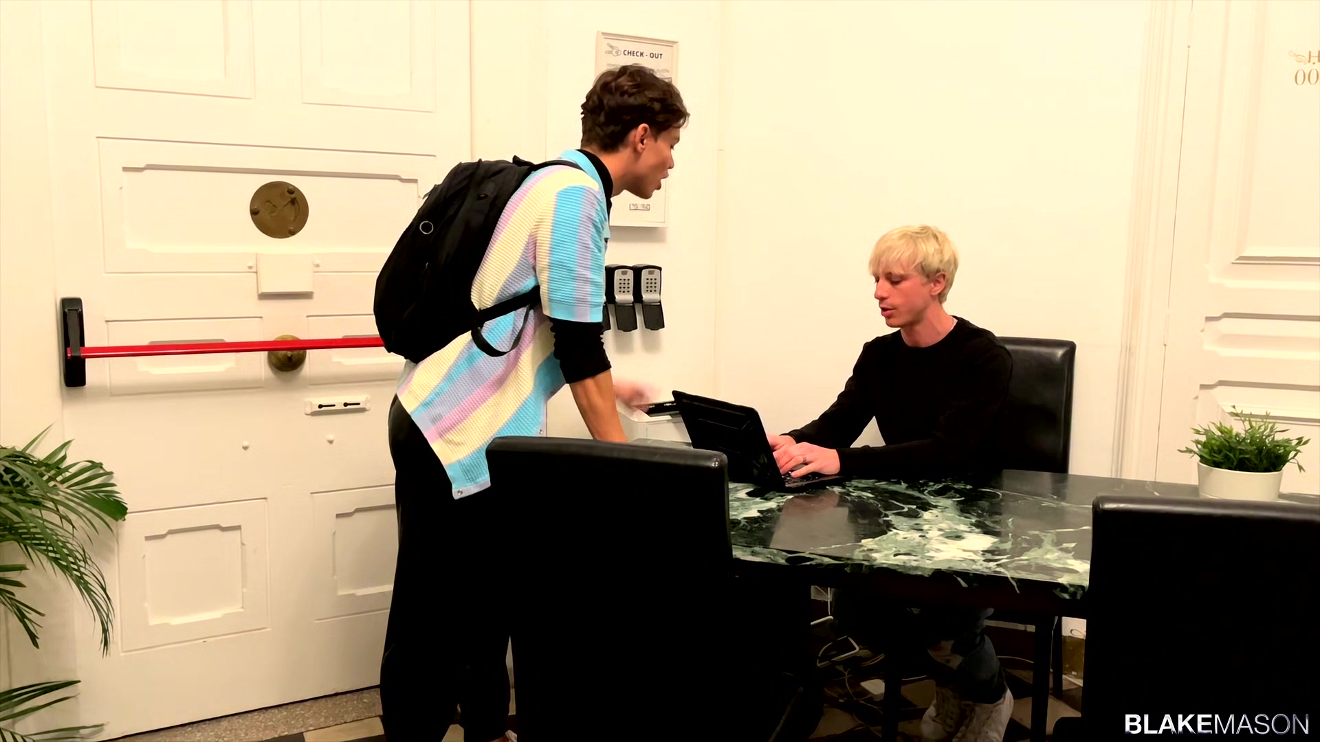 Austin Gets A Great Welcome - Austin Ponce & Sailor Boy