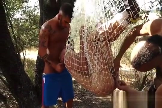 Two kinks fuck the brains out of him