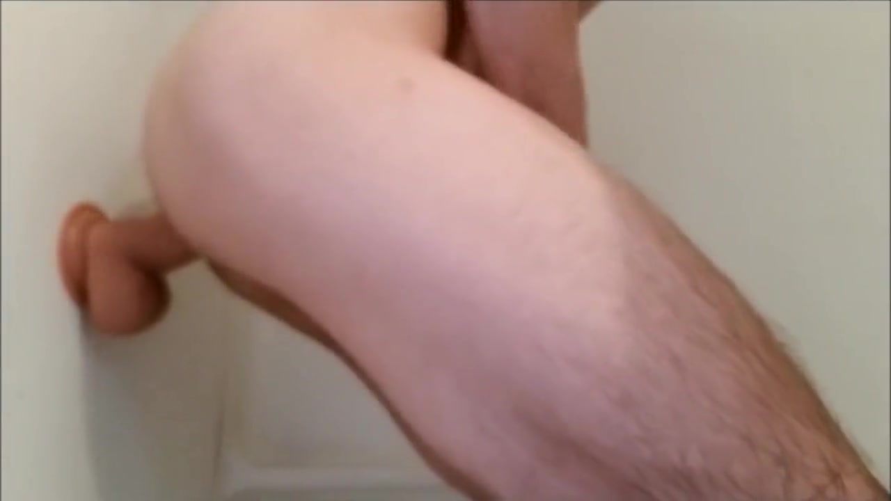 Fucking my dildo in the shower!