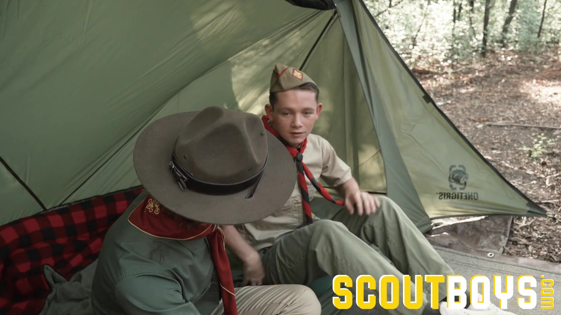 ScoutBoys Hung Scoutmaster ravishes hot twink then fucks him