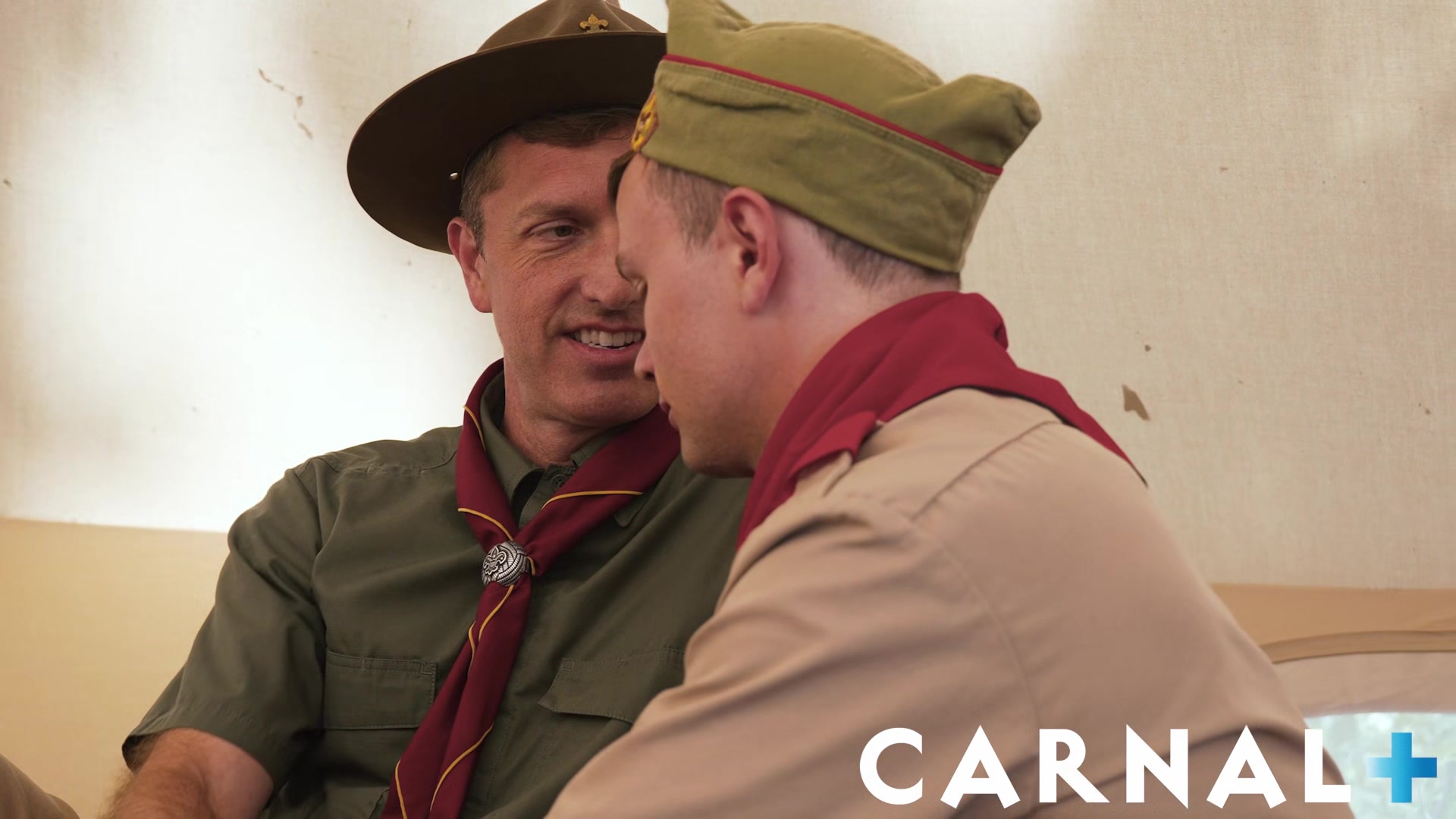 ScoutBoys Smooth scout seduced by hung scoutmaster in tent