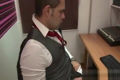 Jerk off in Office