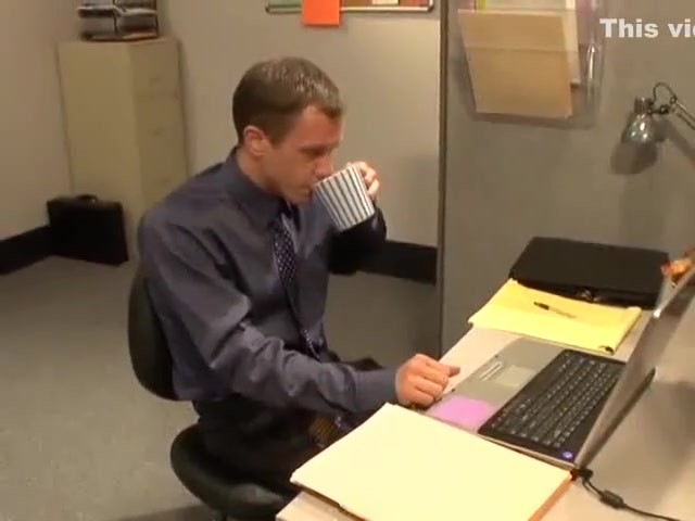 Nickolas Lockwood and Cort Donovan fucking at the office
