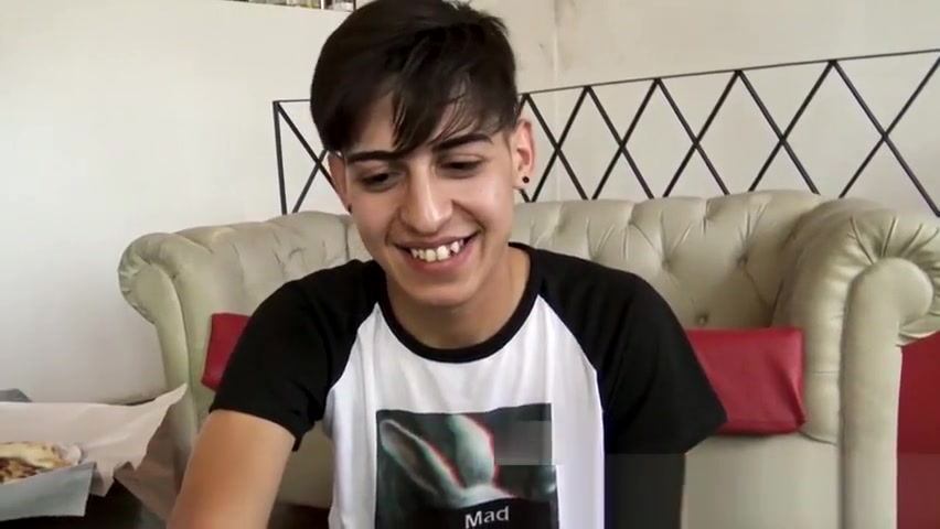 Barely legal Latino twink takes on massive POV cock