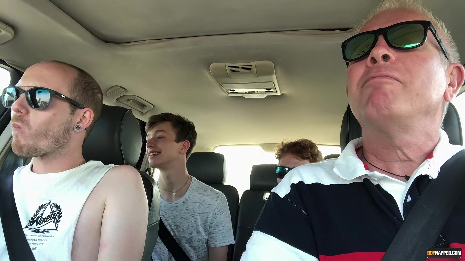 Obedient twinks tormented and fucked in rough raw foursome