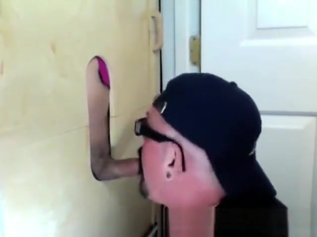 Gloryhole Suck Off Of Curious Married Guy