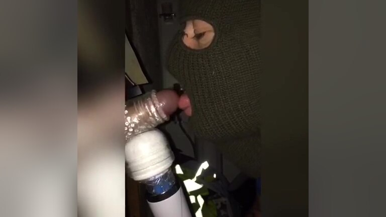 Gloryhole hung straight lads