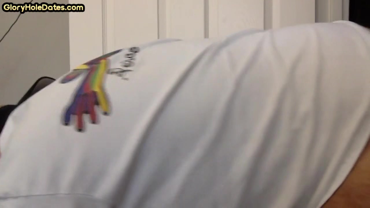 Gray gloryhole DILF gets fucked from behind after sucking