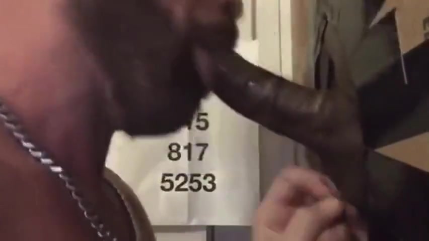Young Black Dick Serviced Philadelphia Gloryhole