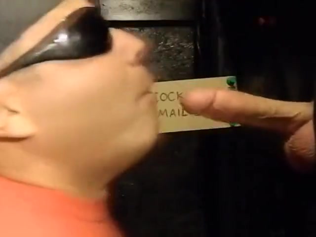 Gloryhole blowjob