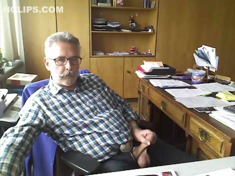 Step dad needed release at the office