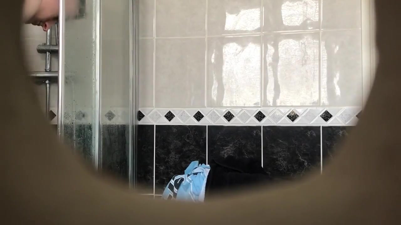 Neighbour Spies on Young Guy having Shower
