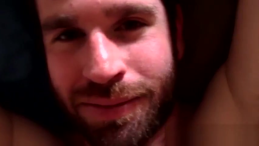 Bearded and hairy sub sucks his masters big cock in POV