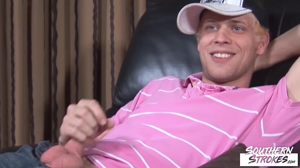 SOUTHERNSTROKES Interviewed Stud Cory Jerks Off Solo On Cam