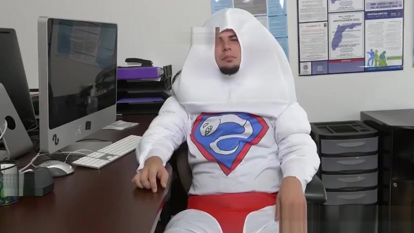 Doggystyled stud plowed by office hunks
