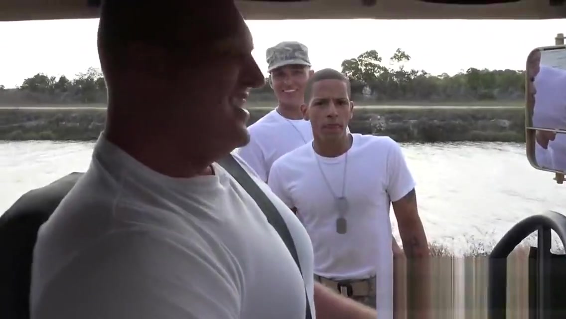 Outside gay sex in military uniform in new gay reality show