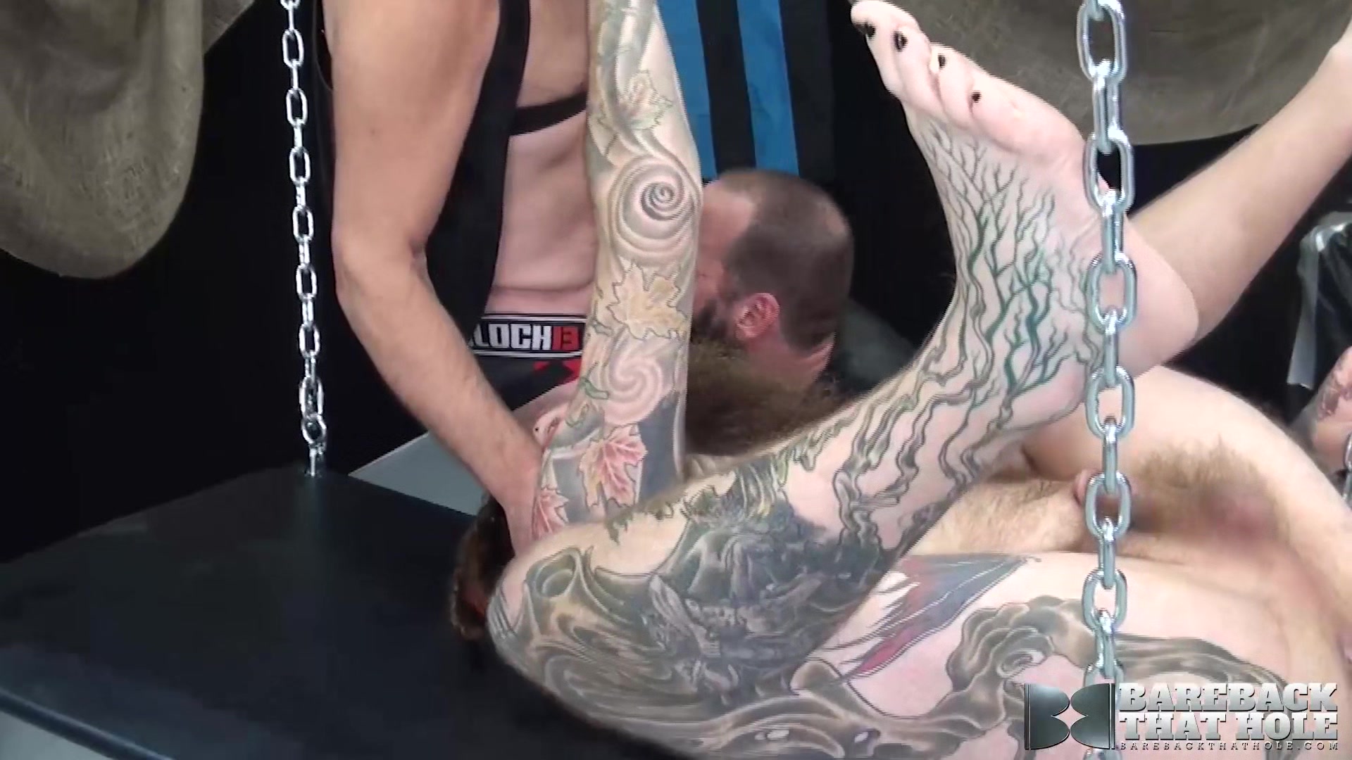 BAREBACKTHATHOLE Submissive Christophe Arsenault Banged Hard