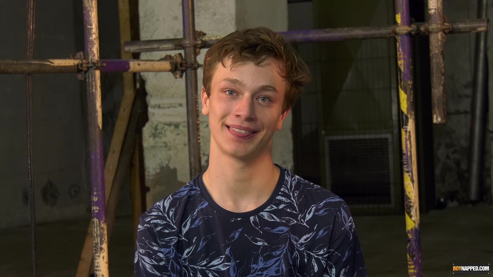 Sub twinks interviewed before bondage and rough bareback