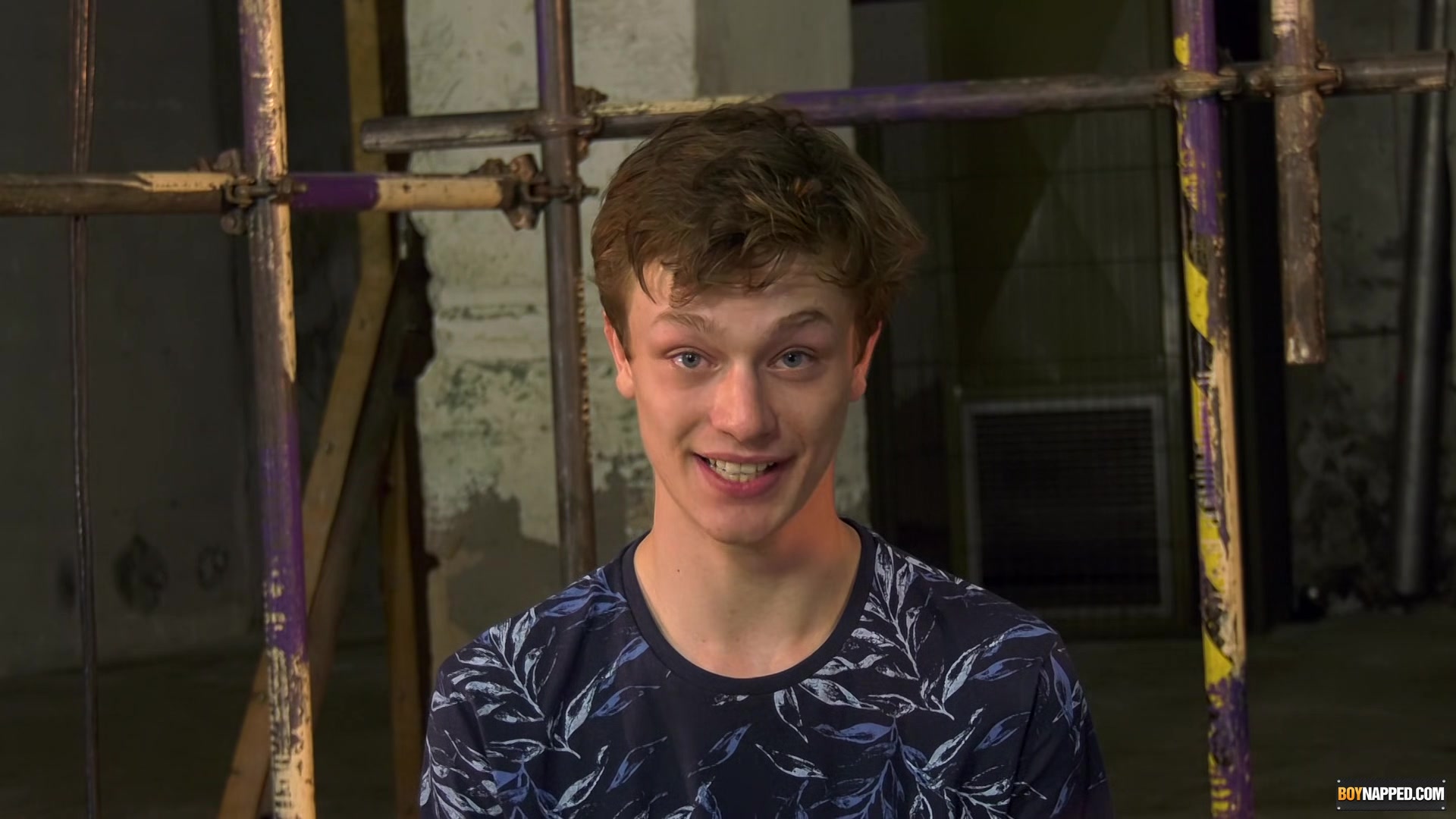 Sub twinks interviewed before bondage and rough bareback