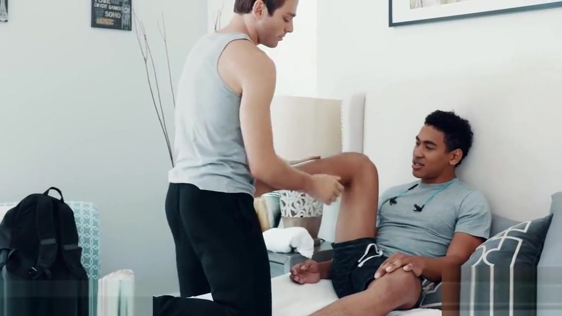 Interracial Anal With Sporty Men - Max Adonis, Mateo Fernandez - NOIR MALE