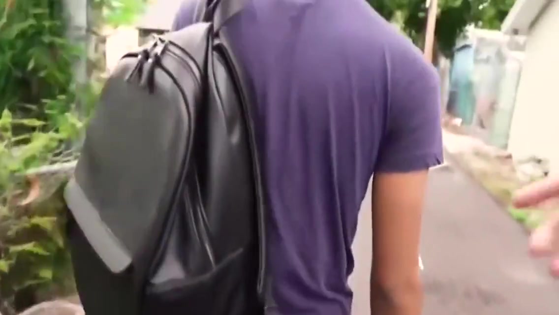 Straight latino twink barebacked outdoor in paid to gay POV
