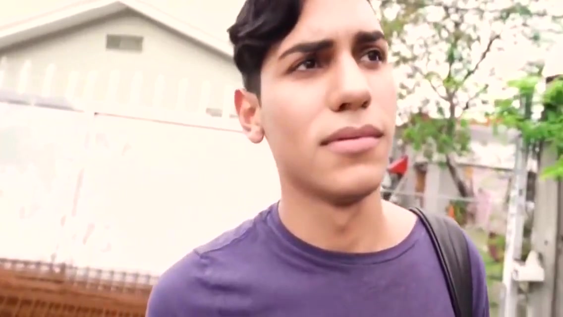 Straight latino twink barebacked outdoor in paid to gay POV