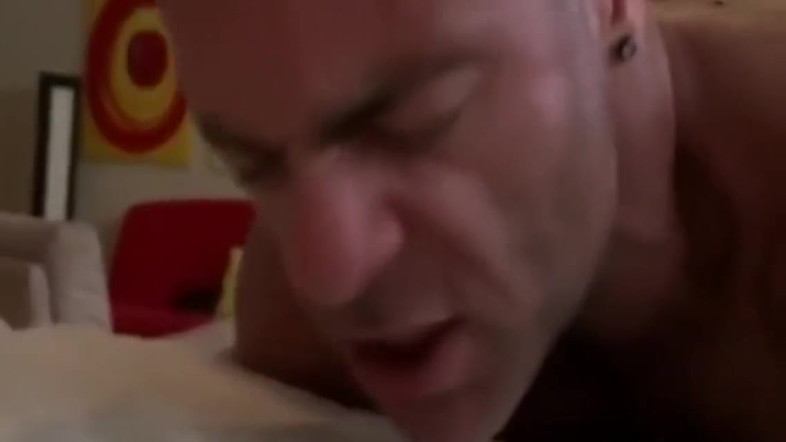 Gay bear fucked by straight guy over massage table!