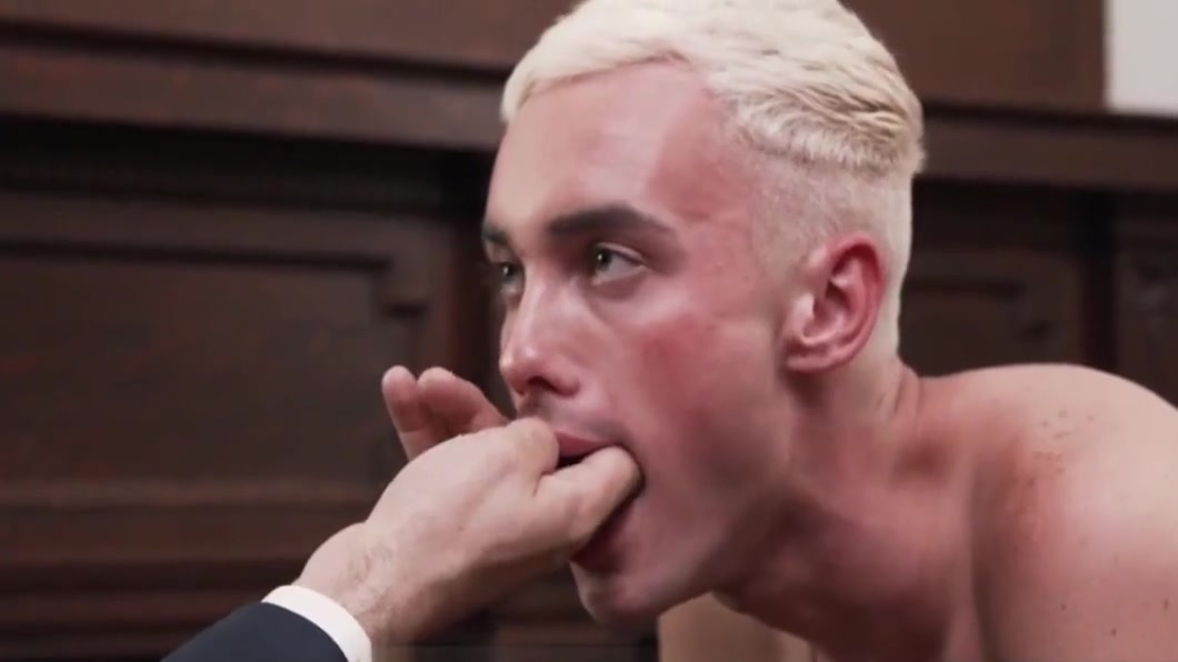 Blonde Mormon Twink Boy Fucked By Fucked By Church President In His Office