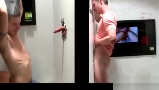Straight guy duped into gay BJ at gloryhole