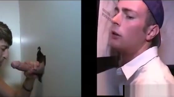 Gay gloryhole for straight guy who think they get normal blowjob