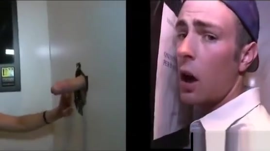Gay gloryhole for straight guy who think they get normal blowjob