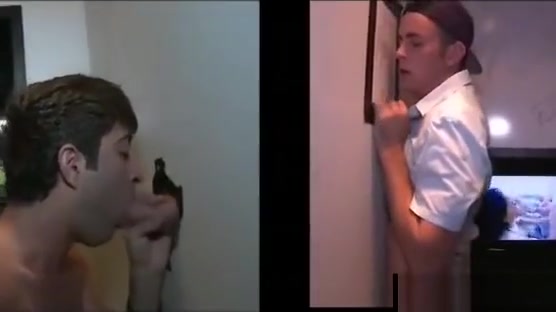 Gay gloryhole for straight guy who think they get normal blowjob