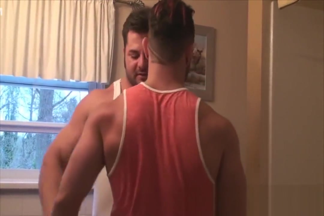 Frank and Anthony shower